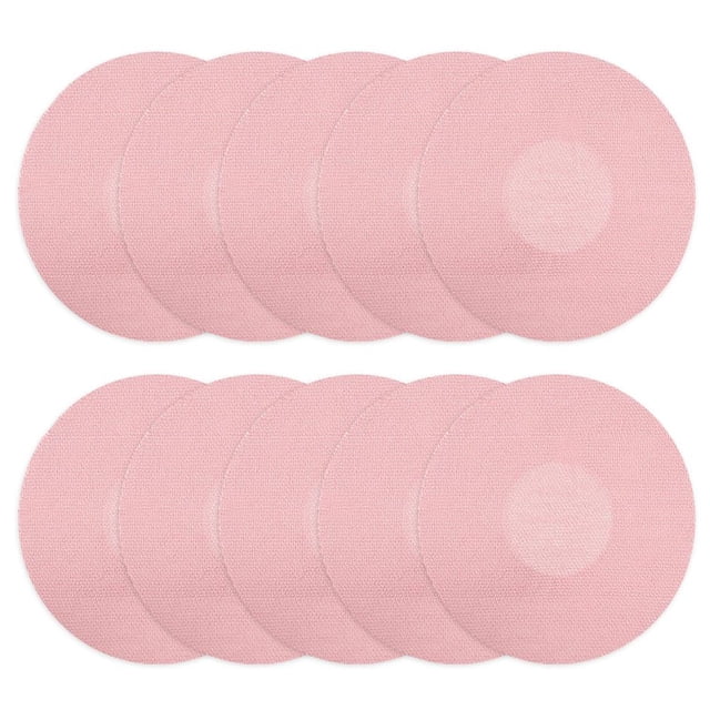 4Uds. Parches Adhesivos Impermeables Con Sensor Para Escalada En Roca Al Aire Libre, Color Rosa, 10 Unidades