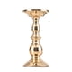 thumbnail image 1 of Forma de pilares de hierro Candleholder Fiestas de bodas Piezas de centro Candlestick Color Sólido Cafetería Restaurante Soporte de vela grande Inevent HA010586-02B, 1 of 6