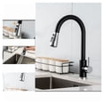 thumbnail image 1 of Kitchen Faucets Brushed Nickel Pull Out Kitchen Sink Water Tap Mixer 360 Rotation Stream Sprayer Head Hot Cold Taps For Kitchen ,Effortless Installation, 1 of 7
