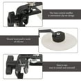 thumbnail image 4 of IFANLANDOR 1 Set Drum Set Mute Pad Metal Assorted Color Tone Control for Performance, 4 of 8