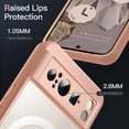 thumbnail image 6 of JETech Magnetic Case for Google Pixel 8 Pro 6.7-Inch 2023, Compatible with MagSafe, Translucent Matte Back Shockproof Phone Cover (Rose), 6 of 6