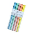 thumbnail image 3 of Chopstick Sushi Forme Polygonale Sushi Chopstick Pointe Bâton de Coupe pour Sushi Coloré Baguettes Réutilisables Ensemble de 5 Paires de Baguettes de Sushi Octogonale Style Japonais, 3 of 5