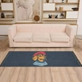 thumbnail image 2 of Yayeee Runner Rug for Bedroom 2'x6' Machine Washable Hallway Non Slip Mat, Blue Dog Artist, 2 of 8