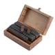 thumbnail image 5 of 70 unids Carta Número Sellos Madera Vintage Alfabeto Letra Sellos de Caucho Peque?a Caja de Madera de goma Higoodz Artesanía, 5 of 7