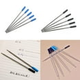 thumbnail image 3 of 20 PCS Universal 11.6cm Metal Ballpoint Pen Refill, Medium 1.0mm Nib Steel Replacement Ink Cartridge for Crystal Filled Pens, Black, 3 of 7