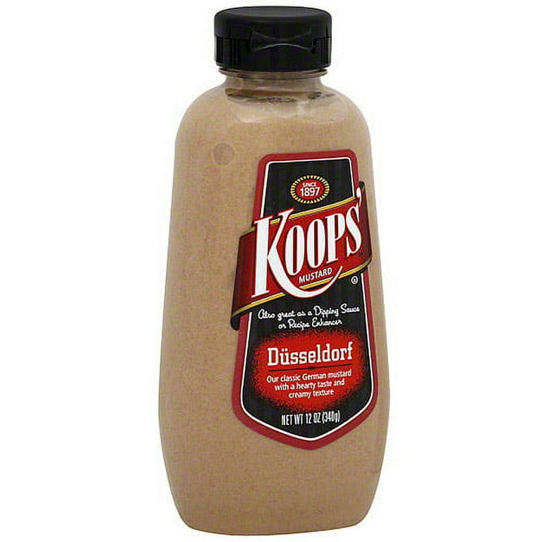 Koops' Dusseldorf Mustard, 12 oz (Pack of 12) - Walmart.com