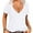 White, variant on Women's Oversized T Shirts Tees Half Sleeve V Neck