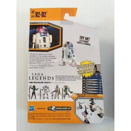Star Wars A New Hope Saga Legends 2010 R2-D2 3.75" Action Figure SL14