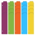thumbnail image 3 of MarcapáGinas de PláStico a PresióN 20 Piezas Minidivisores Carpeta para Planificador Multicolor, 3 of 5