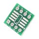 thumbnail image 3 of 100 Piezas SOP8 SSOP8 TSSOP8 SMD Al Adaptador DIP8 0,65 / 1,27 mm Junta de PCB, 3 of 3