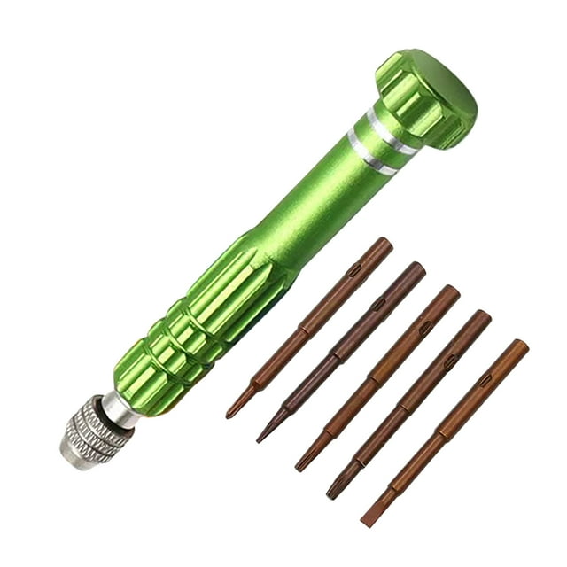 Outils de Classification des Produits de Menuiserie - Kit de Tournevis à Lunettes pour Ensemble de Tournevis de Précision avec Vis Adapté aux Ordinateurs Portables Kit d'Outils Compact