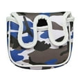 thumbnail image 1 of PU Capuchas para palos para golf Arnés para la cabeza Putter Funda para la manga Headcover Cuero sintético, 1 of 7