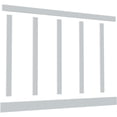 thumbnail image 6 of 56" Height with 12" to 15" Wide Adjustable Wall Panels, Classic Shaker 8' PVC Wainscoting Kit, (for heights up to 56"H), 6 of 8