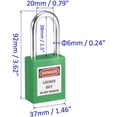 CERPXFF-2 Pack Lockout Tagout Locks - Keyed Alike Safety Padlocks ...