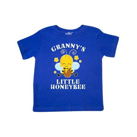 

Inktastic Cute Bee Granny s Little Honeybee with Stars Gift Toddler Boy or Toddler Girl T-Shirt