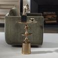 thumbnail image 2 of Uttermost Flight Antique Brass Accent Table, 2 of 5