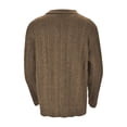 thumbnail image 5 of Dpytoraw Men Solid Color Knitted Button Up Cardigan With A Lapel Pocket And Flower Coat Fashionable Business Casual Sweater, 5 of 5