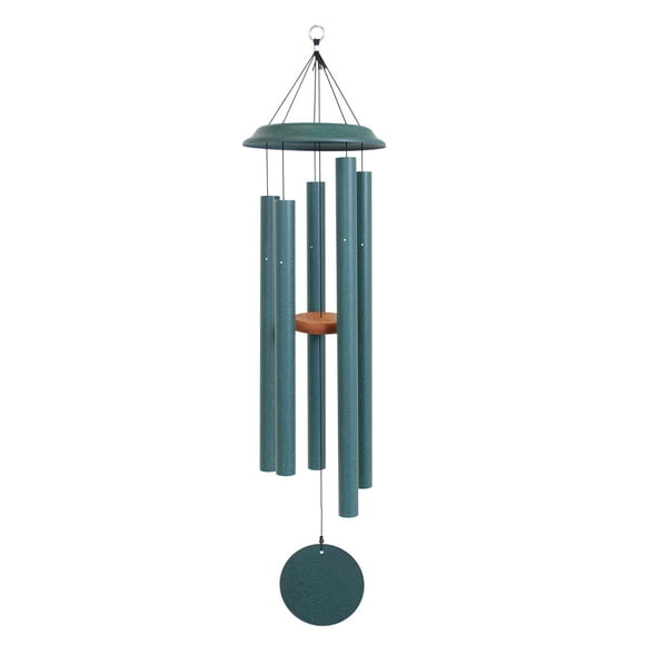 Shenandoah Melodies par Wind River - Carillon Vert de 47 Pouces pour Patio, Jardin, et Décoration Extérieure (Carillon en Aluminium) Fabriqué aux États-Unis