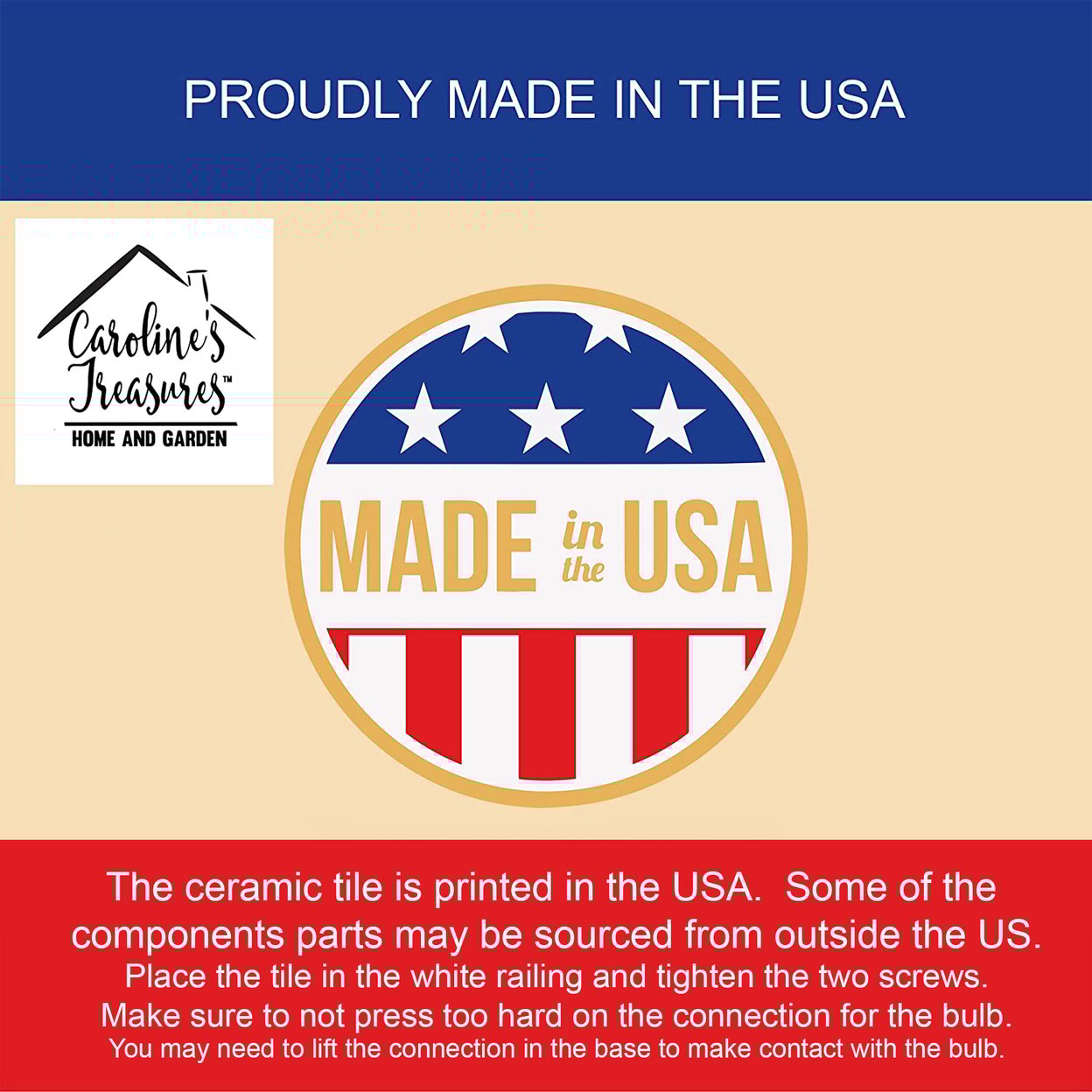 thumbnail image 3 of Dogue de Bordeaux Easter Egg Hunt Ceramic Night Light 4 in x 6 in, 3 of 3