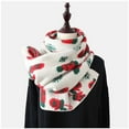 thumbnail image 1 of Holiday Scarf Printed Scarf For Women Holiday Gift Long Unisex Scarf Soft Sheer, 1 of 7
