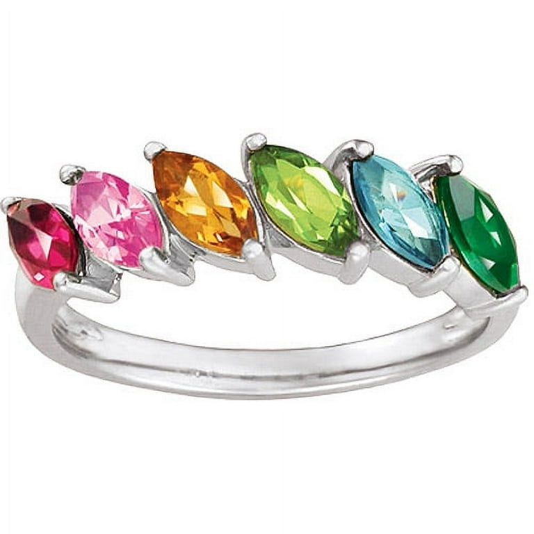 Birthstone rings 2024 at walmart