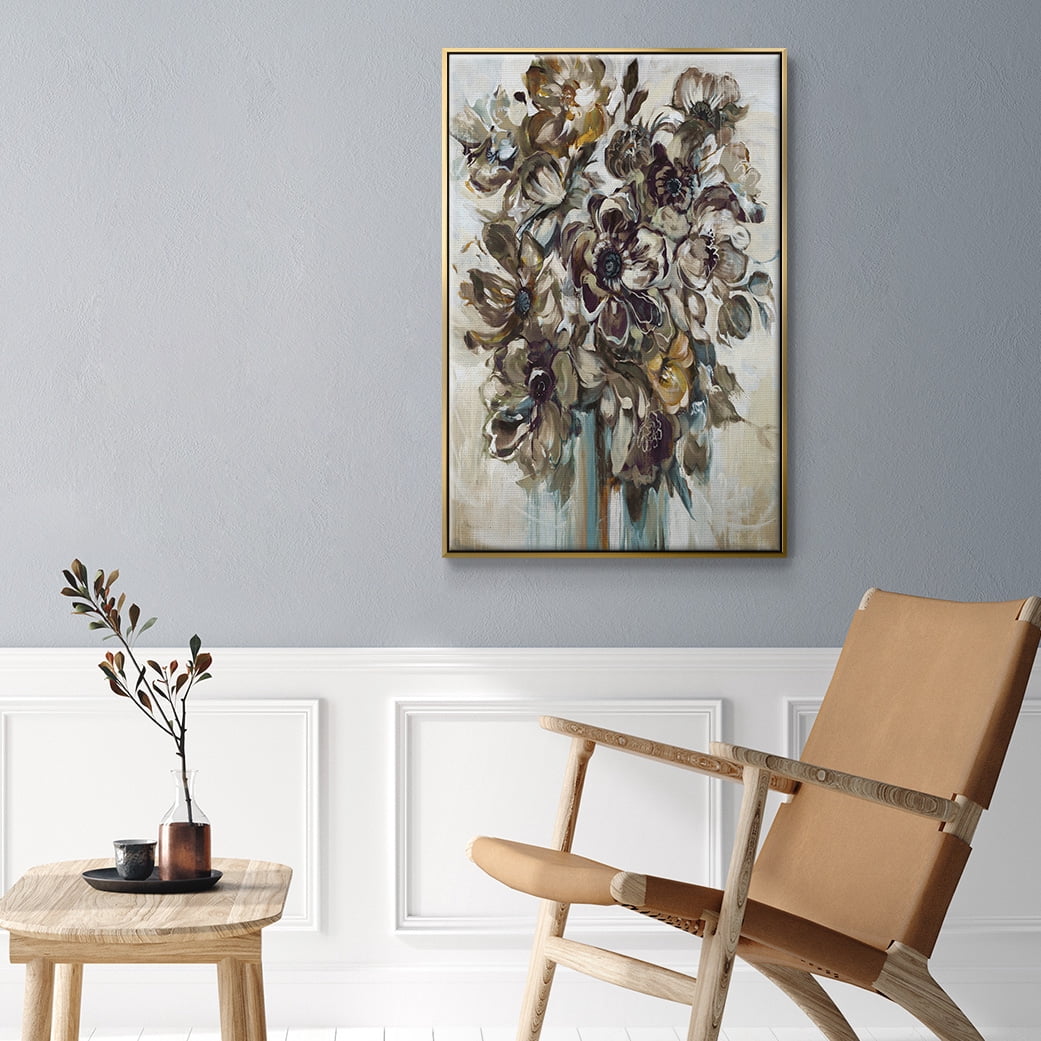Wild At Heart VI Framed Premium Gallery Wrapped Canvas - Ready to Hang - 25 x 37 - Gold Floating Frame