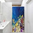 Underwater Scenery Privacy Window Film See Out Not In, Beautiful Fish