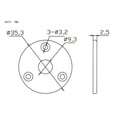 thumbnail image 4 of TISHITA Assiette Basse Electic pour / LP Round, 4 of 6