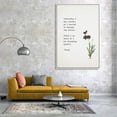 thumbnail image 3 of IDEA4WALL Framed Canvas Wall Art for Living Room, Bedroom Beautiful Quotes Canvas Prints for Modern Home Decoration Ready to Hang, 3 of 4