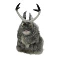 thumbnail image 2 of Figurine d'Animal en Peluche Réaliste Jackalope Rabbit, 8x 8x Gris, 2 of 8
