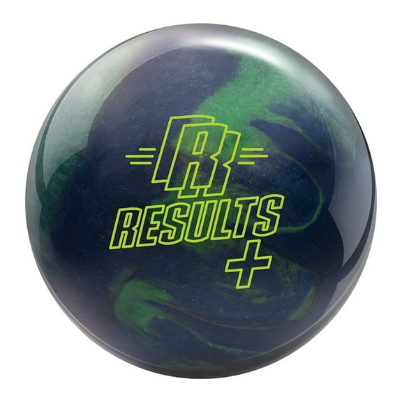 Radical Results Plus Bowling Ball- Emerald Green/Midnight Blue (15)