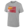thumbnail image 2 of Men's Gray Atlanta Hawks Noches Training T-Shirt, 2 of 3