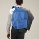 thumbnail image 5 of Mochila grande de malla - Bolsa de playa de nylon transparente para piscina, picnic, acampada y compras - 43x32x15cm - Gris o azul, 5 of 8