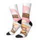 thumbnail image 1 of Balery Coffee Gnome (1) Calcetas Largas con Estampado para Hombre y Mujer – Suaves y Transpirables, Talla Única (US 5-11), 1 of 6