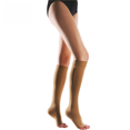 thumbnail image 5 of Medias elásticas de compresión con puntera abierta y cremallera en el medio del cuerpo con liguero y presión venosa, calcetines deportivos de talla grande con cremallera, 5 of 5