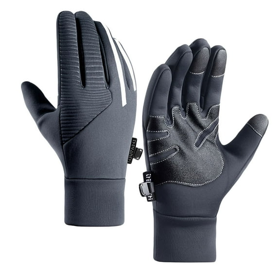 Cadancy Women Men Winter Gloves Touch Screen Waterproof Windproof Fleece Lined Elastic Cuffs Thicken Glove for Cold Weather Work Outdoor Cycling Hiking