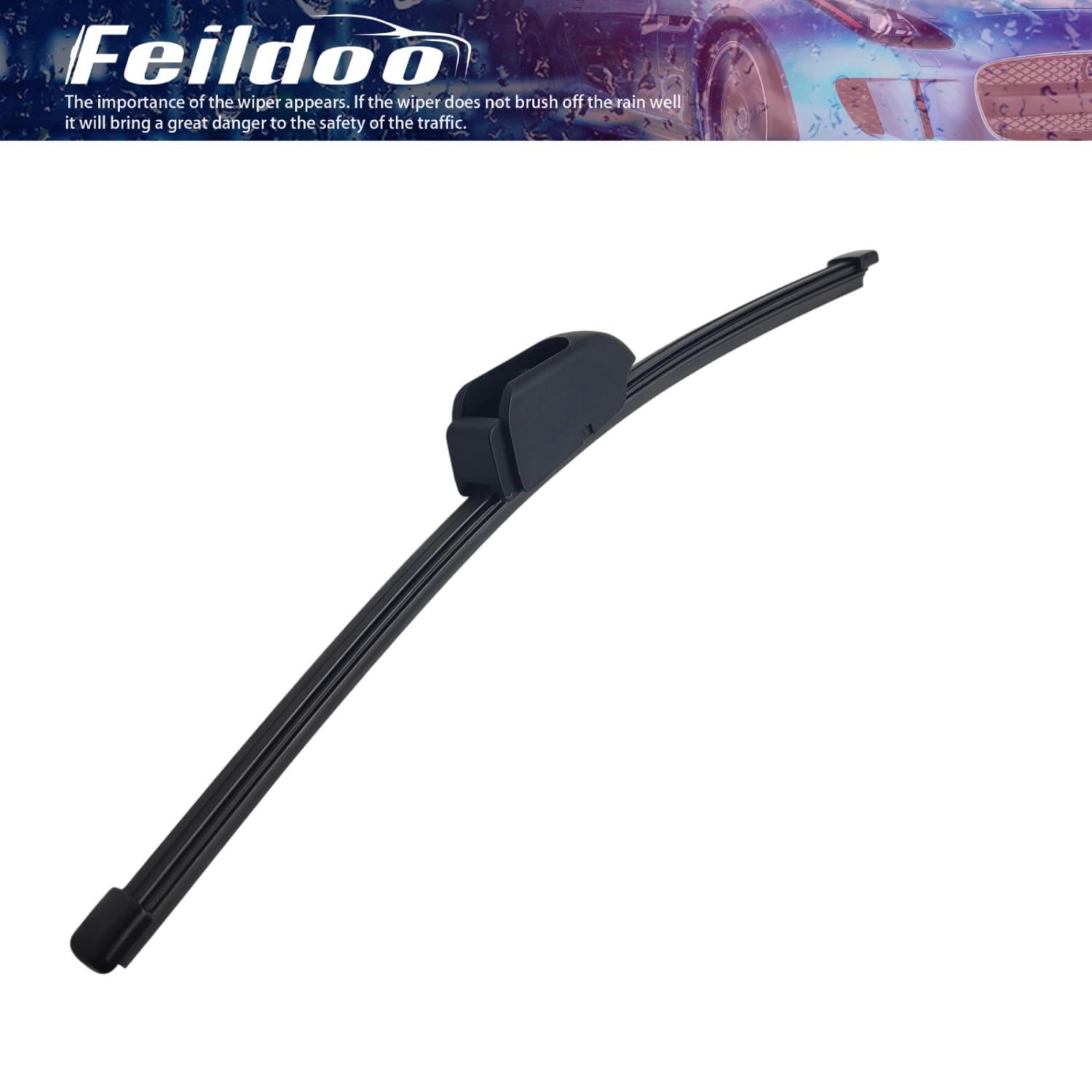 Feildoo 3PCS Wiper Blades Fit For Hyundai Elantra GT 2013-2017, Front & Rear Windshield Wiper Blades, Y29H6H2S