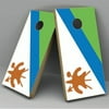 Lesotho Flag Cornhole Board Vinyl Decal Wrap