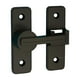 thumbnail image 2 of Cerradura de puerta de granero, perno de puerta interior, hardware duradero, pestillo de puerta de seguridad para el hogar, para oficina, hotel, dormi negro, 2 of 8
