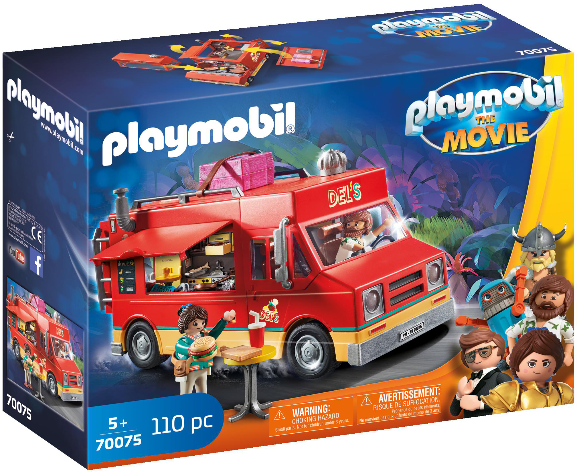 PLAYMOBIL THE MOVIE Del's Food Truck - image 2 of 6