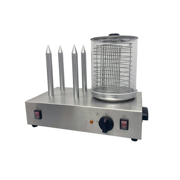 Techtongda Electric Hot Dog Warmer Machine Bun Warmer Hot Dog Steamer Heating Machine