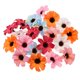 thumbnail image 2 of Cabeza de Flores de Margarita Artificial de 20 Piezas Mezclados para Decoración de Bodas, 2 of 5