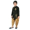 thumbnail image 3 of AHHAAAA Kids Sherwani dhoti pant Handwork Embroidery - Indo western Ethnic wear for kids and boys, 3 of 5