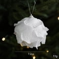 thumbnail image 3 of Xihbxyly Artículos Prime con Entrega Hoy Bolas de Espuma Navideñas Blancas para Decorar Árboles de Navidad, Piezas Colgantes, Accesorios de Decoración, 3 of 6