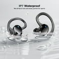 thumbnail image 6 of ETEPEHI Wireless Earbuds - Bluetooth Headphones 5.3 Stereo over Ear Buds with Earhooks, ENC Noise Cancelling Mic, IP7 Waterproof Earphone for Workout/Running, Black, 6 of 9