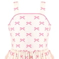thumbnail image 6 of Sunny Fashion Girls Dress Heart Pocket Valentine Pink Bow Casual Princess Birthday 8 Years, 6 of 8