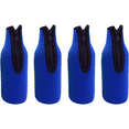 thumbnail image 1 of Funda aislante para botellas de cerveza con cremallera. Mantiene la cerveza fría y las manos calientes. Fondo cerrado, 1 of 5