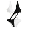 thumbnail image 3 of Traje de baño Monokini para mujer, parte de bikini para niñas, para club, surf, natación, piscina, L, 3 of 8