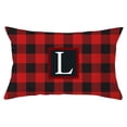 thumbnail image 1 of Fiudx Funda de Almohada Navideña con Diseño de Gnomo Sin Rostro, Estampado de Copos de Nieve y Árboles, Suave Lino, Acogedora Decoración para Sofá, Ambiente Invernal, Cremallera Oculta, 30 X 50 Cm, 1 of 2