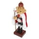 thumbnail image 4 of Decoración navideña de soldado cascanueces: adorno de oso de peluche de cascanueces, pequeña figura de muñeco de plástico para Navidad festiva coleccionable verde, 4 of 7